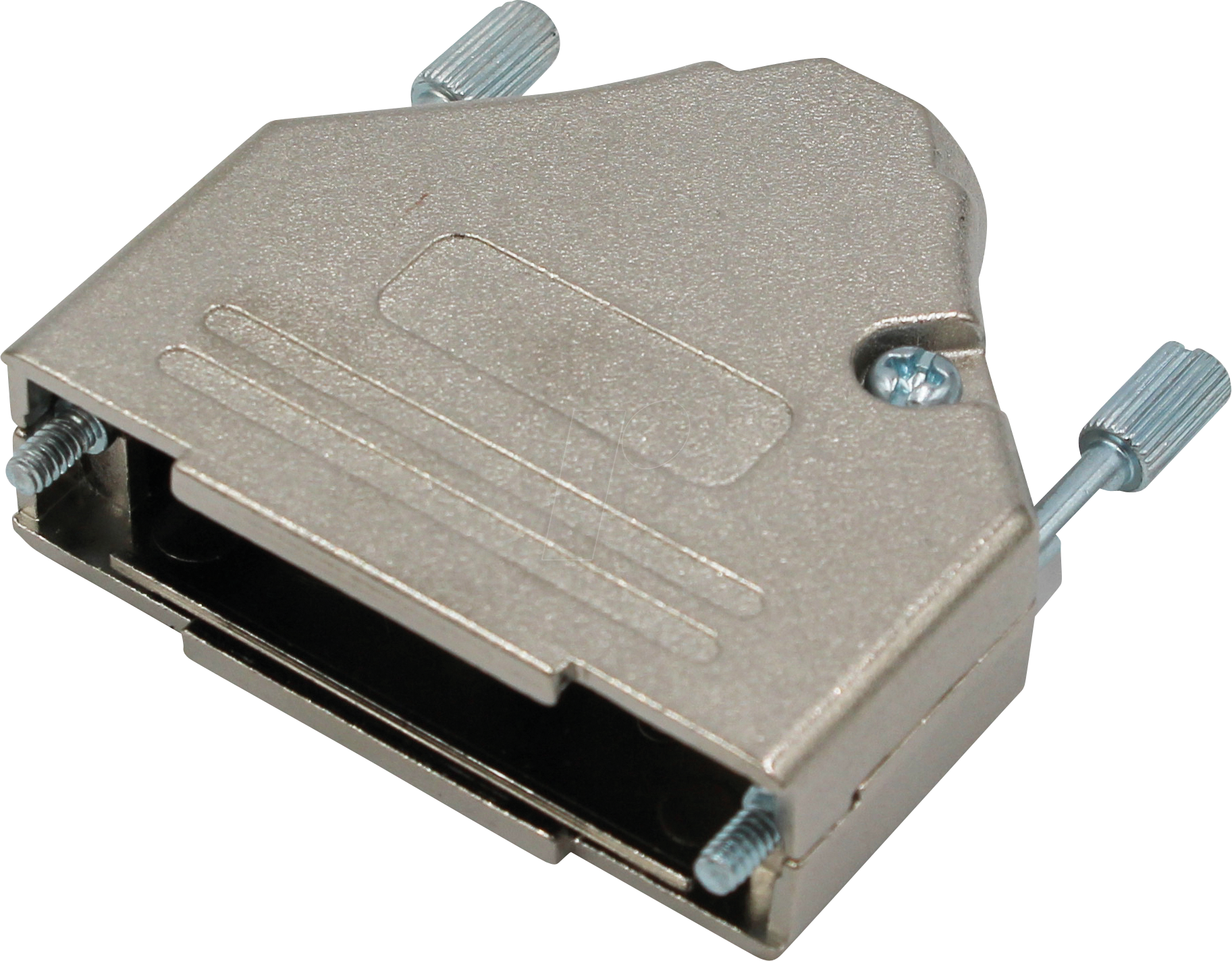 MHDTZK37-RA-K - D-Sub Kappe, 37-polig, gerade, silber