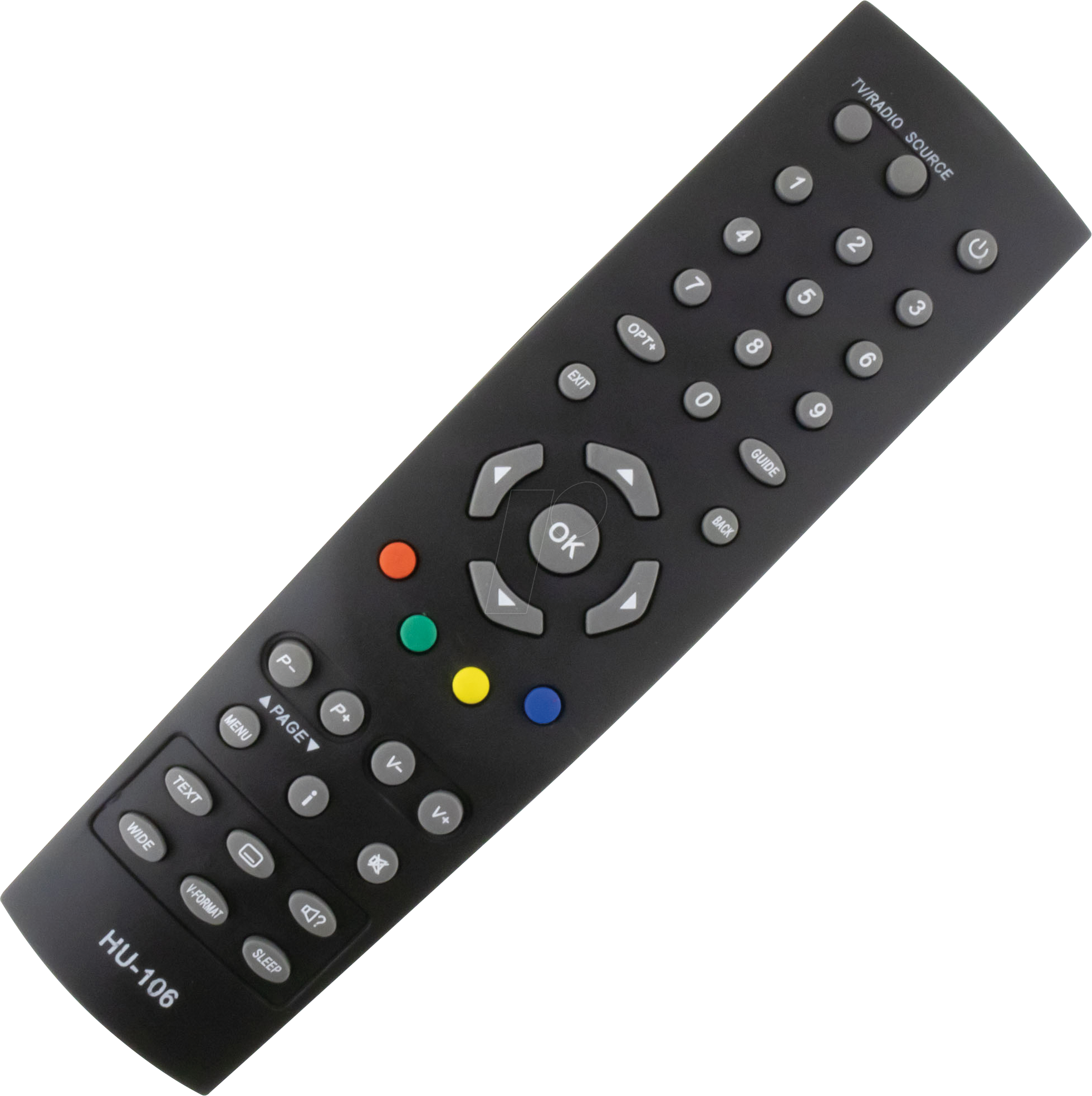 MAHA 84811 - Ersatzfernbedienung für Humax RM106