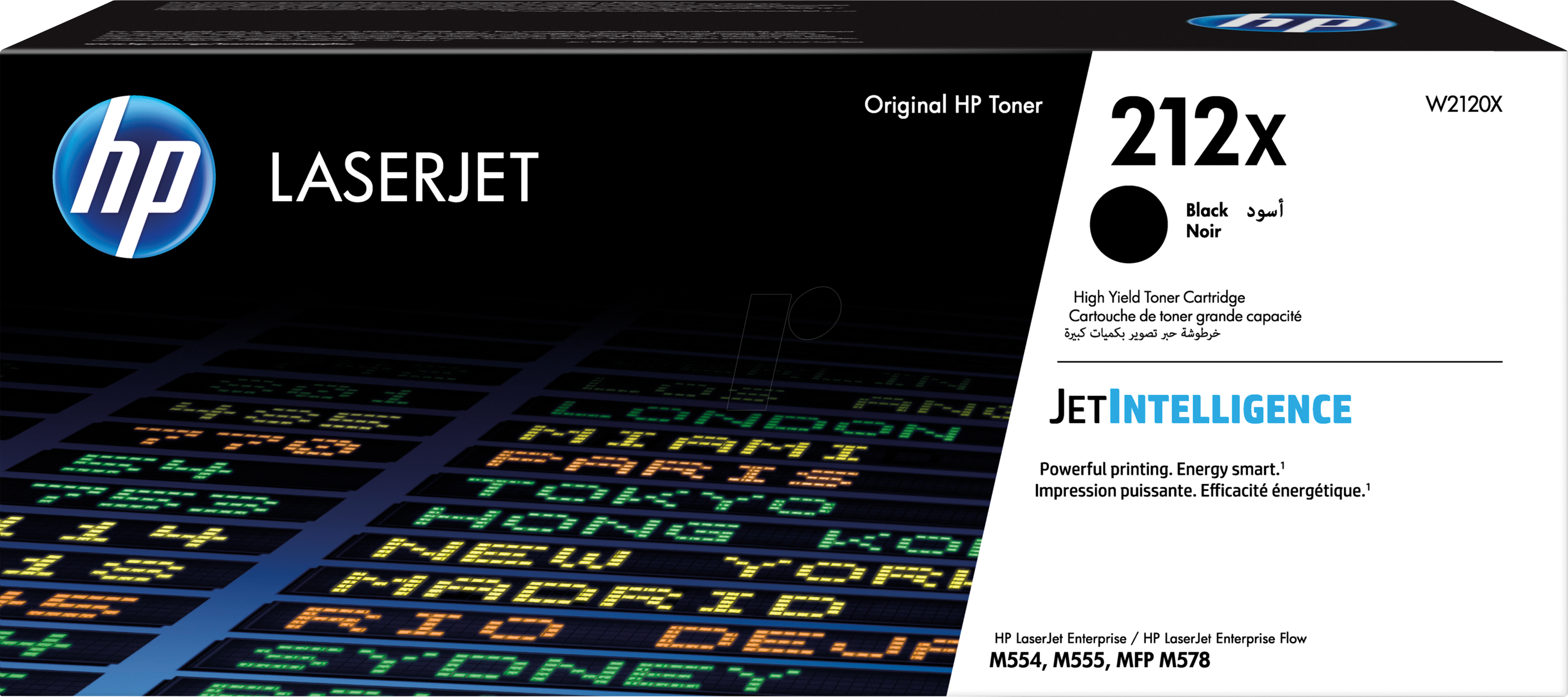 TONER W2120X - HP-Toner, schwarz, 212X, original