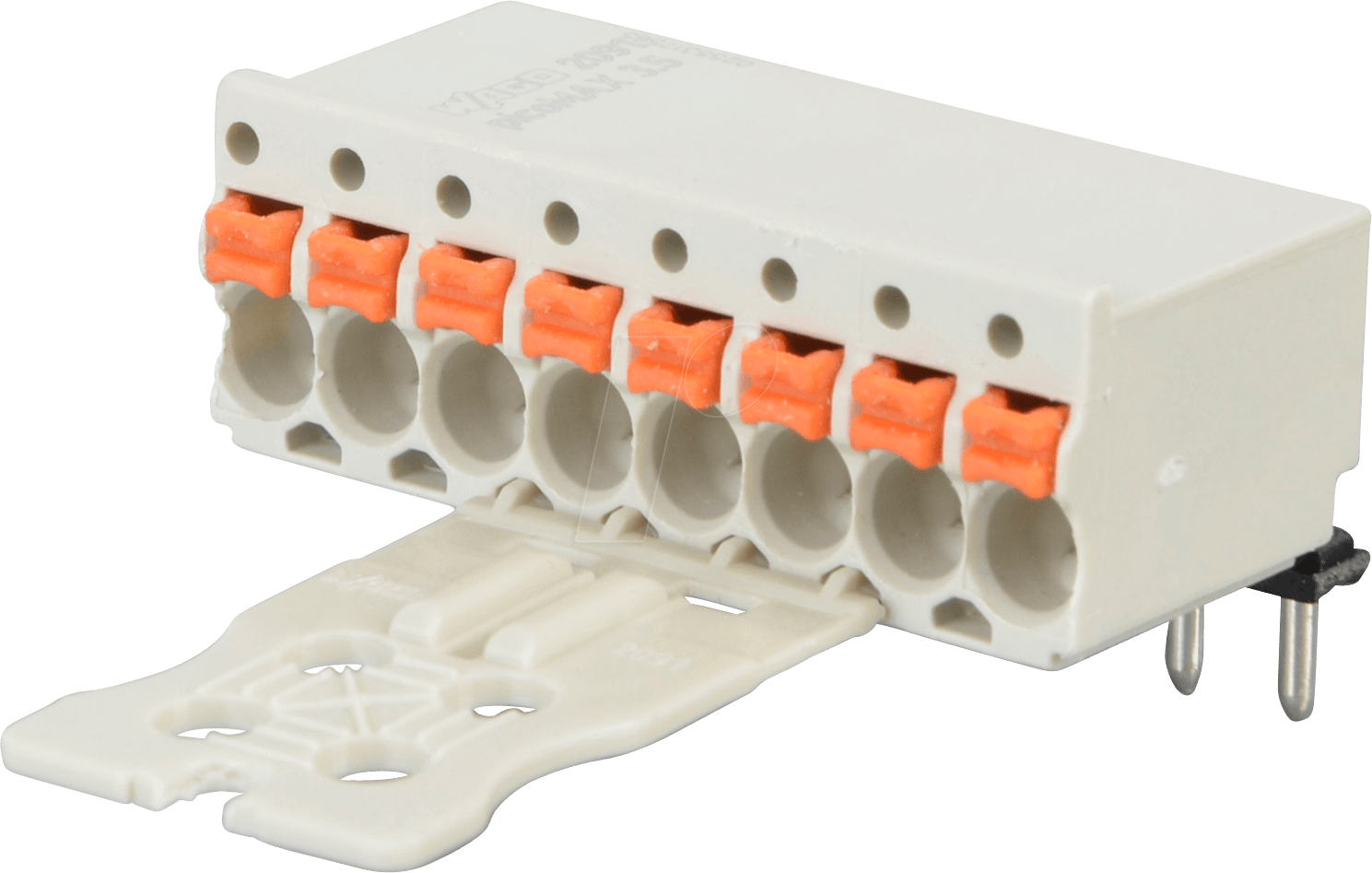 WAGO 2091-1358 - picoMAX eCOM Federleiste, gewinkelt, 3,5 mm, 8-polig