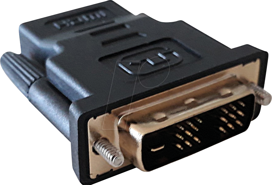 IADAP-HDMI-651 - HDMI Adapter, HDMI Buchse auf DVI-D Stecker