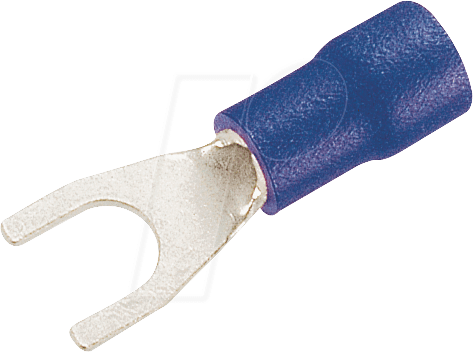 GK-B-5 - Gabel-Kerbschuhe, für M5, blau