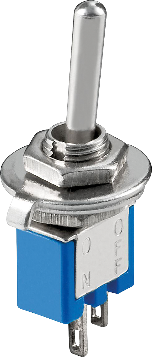 GOOBAY 10013 - Miniatur-Kippschalter, EIN-AUS, 3 A / 125 V