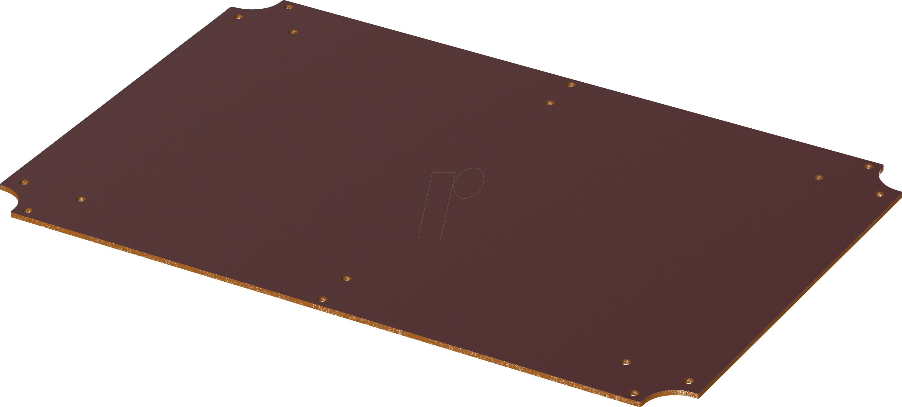 BA 48808601 - BoVersa Montageplatte, für BOV 281906, Polycarbonat