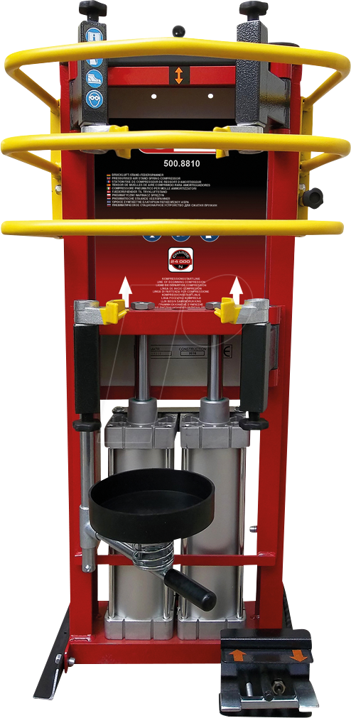 KS 500.8810 - Druckluft-Stand-Federspanner mit Doppel-Zylinder