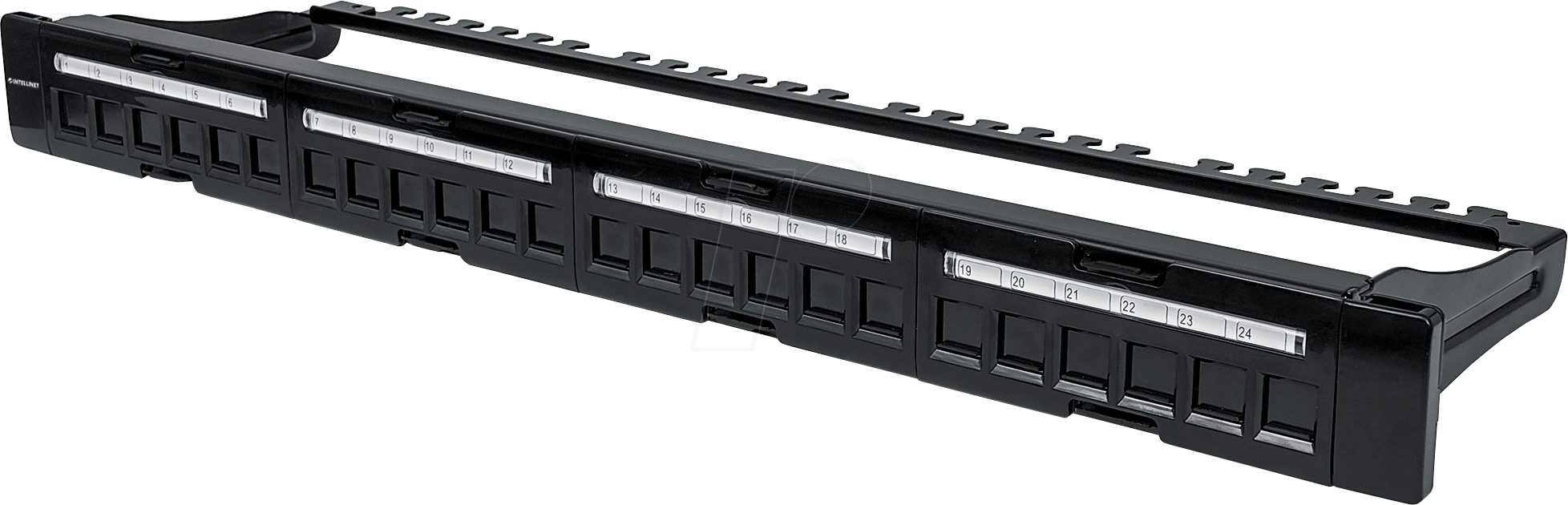 Thumbnail - INT 720427 - Patchpanel, 19'', 24-Port , 1 HE