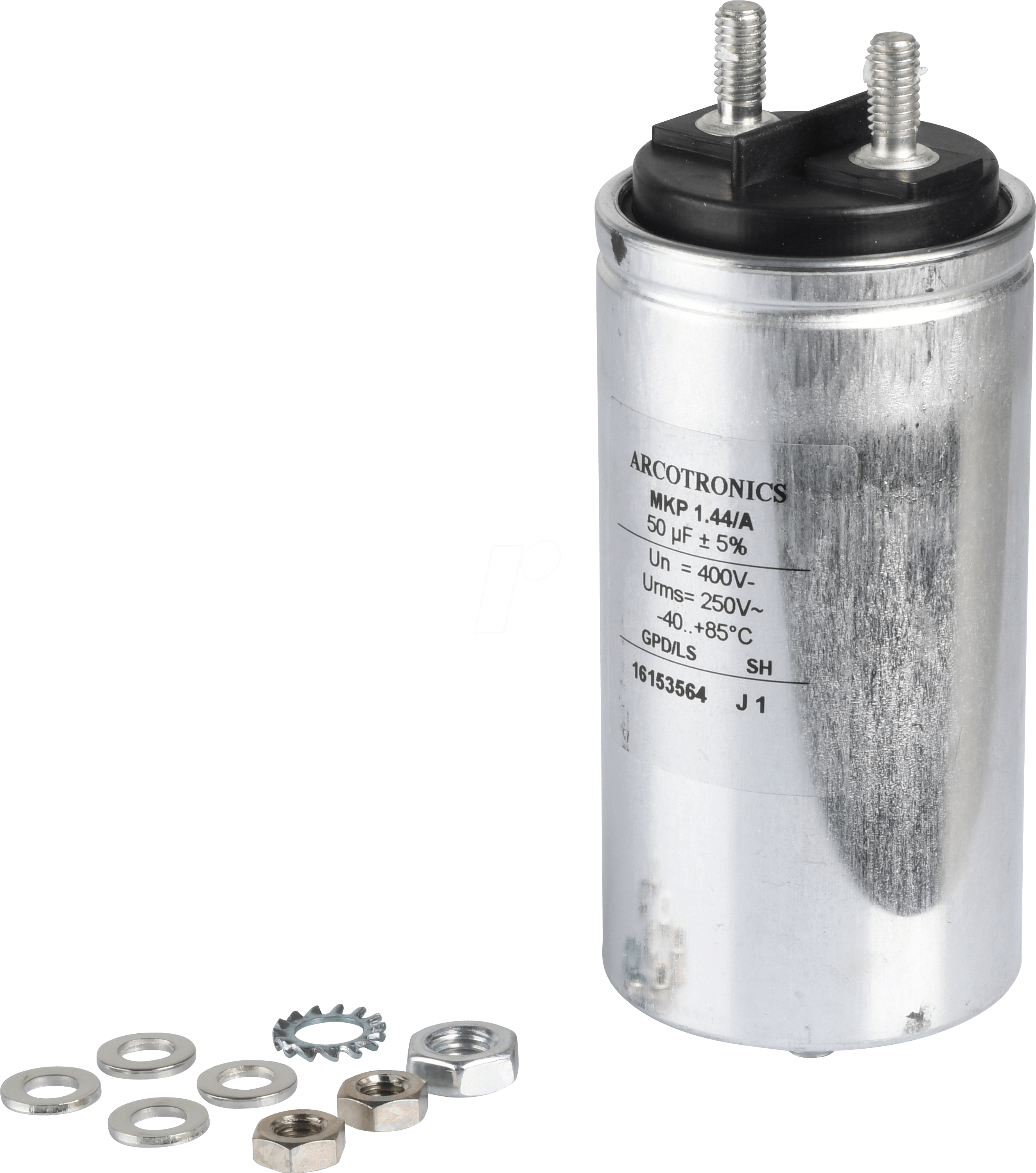 C44 50U 400 - Becher-Elko, radial, 50 µF, 400 V, 85°C, 30000h, 5%