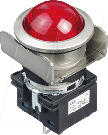 ID LB6MP2T04R - Kontrolllampe LB, 22 mm , rot
