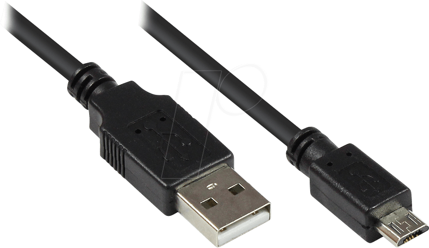 GC 2510-MB05 - USB 2.0 Kabel, A Stecker auf Micro B Stecker, 5,0 m