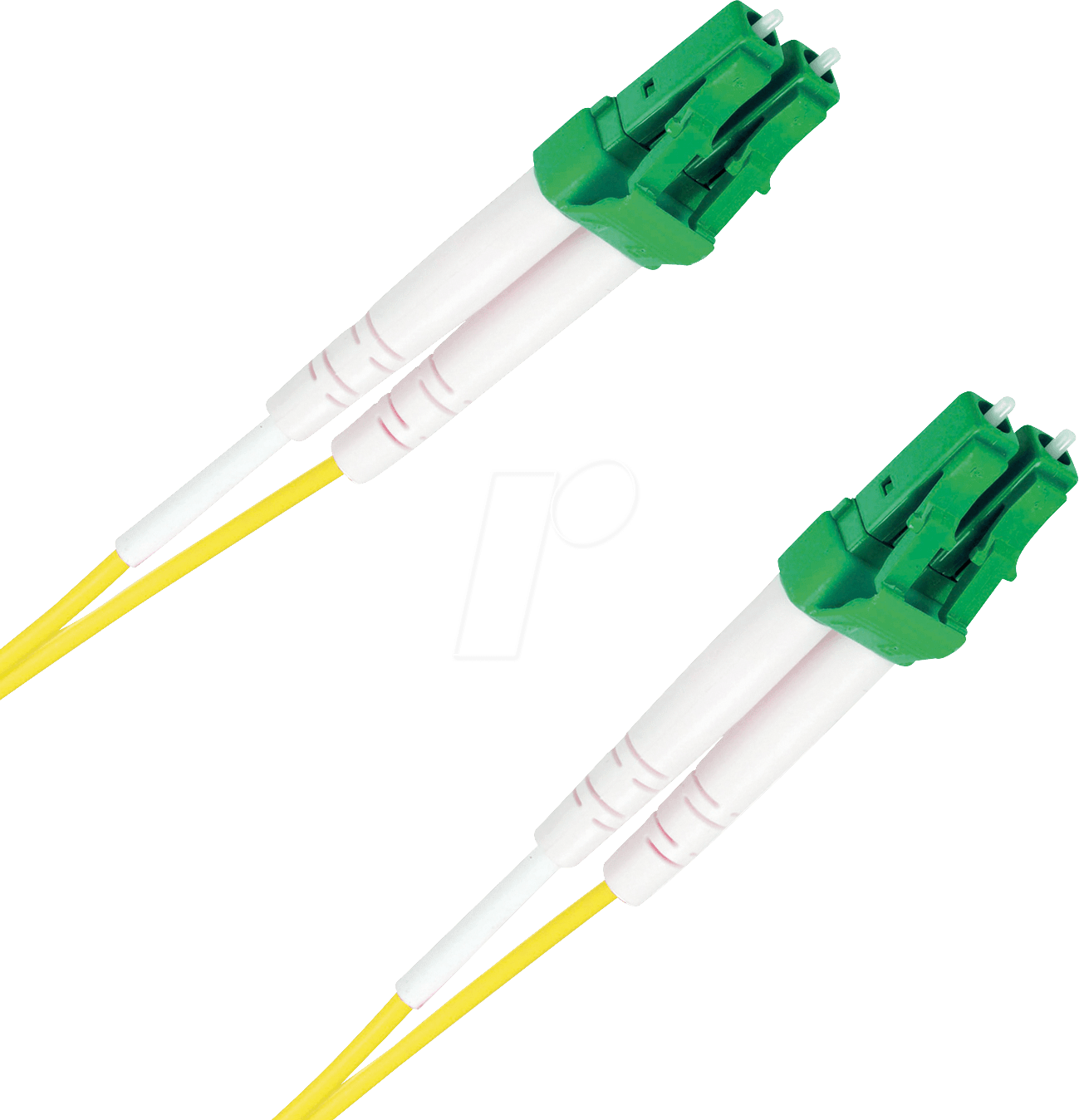 LCALCA09DYE5 - LCA-LCA SM OS1/OS2 DUPLEX 5 m Schrägschliff