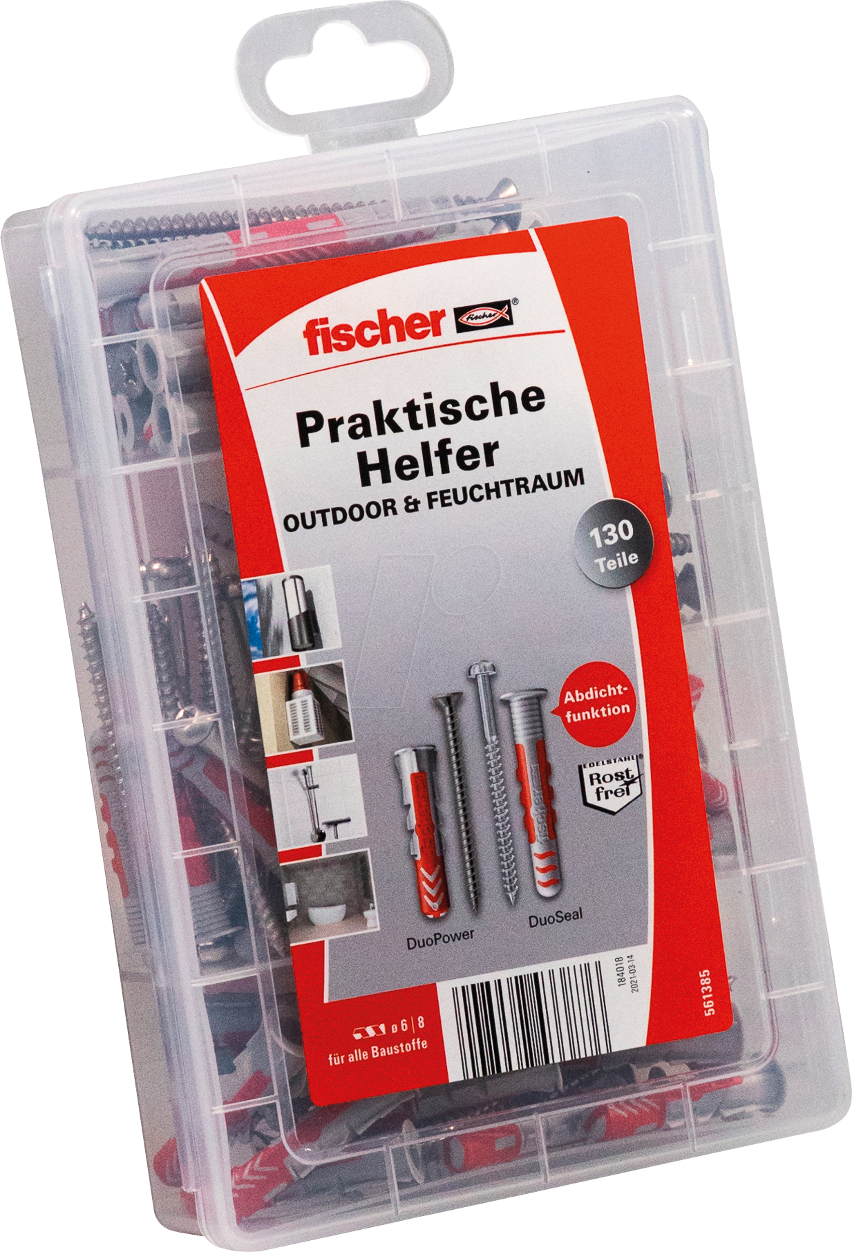 Thumbnail - FD 561385 - Praktische Helfer Outdoor/Feuchtraum, 130-teilig