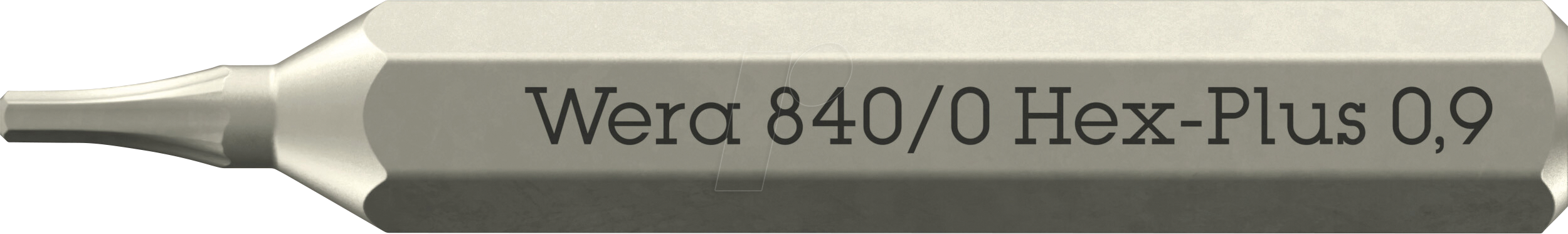 WERA 05058108001 - Micro Bit Innensechskant Bit 0.9x30