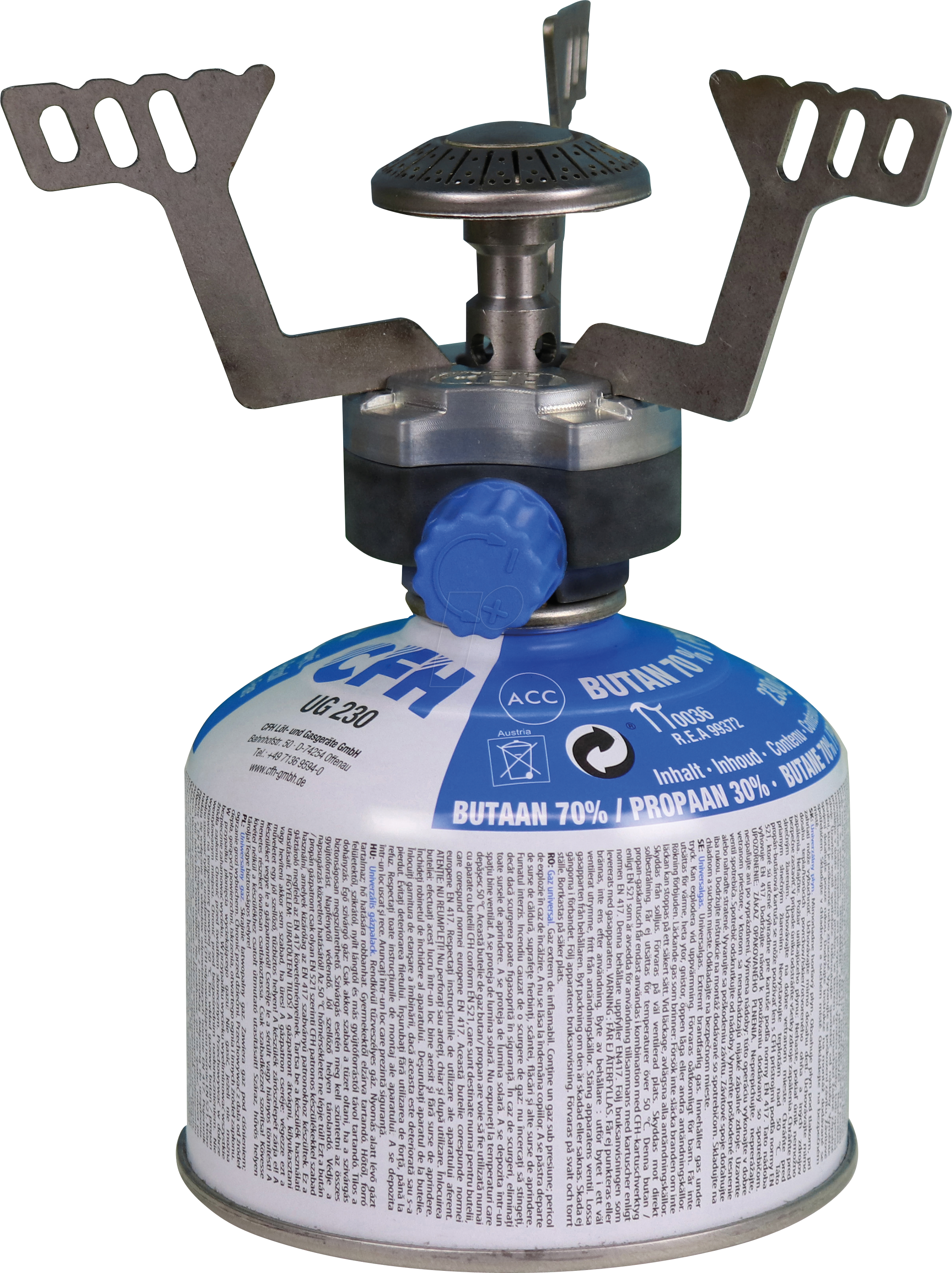 CFH 52411 - Campingkocher Kompakt CK 411, inkl. Druckgasdose