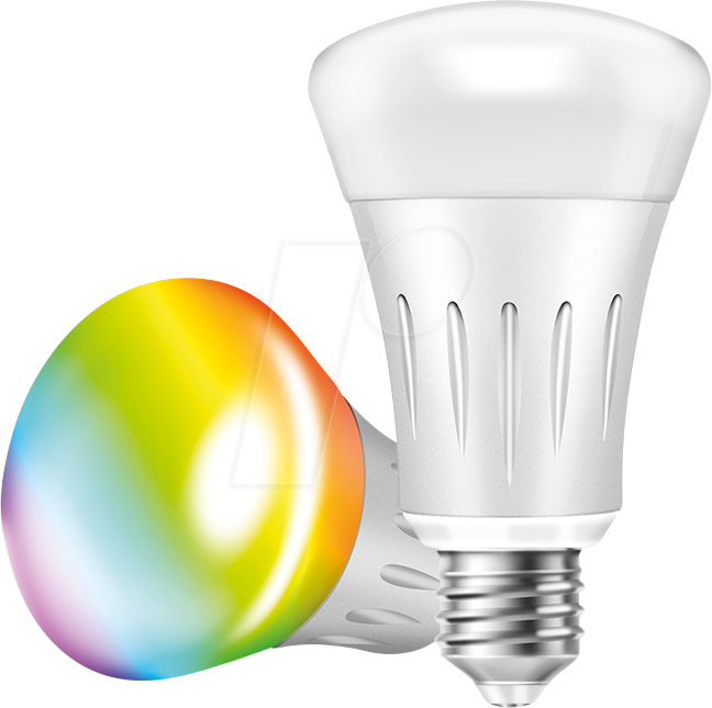 LOGILINK SH0120 - Wi-Fi Smart LED-Leuchte, 7 W, 600 lm, Tuya kompatibel, weiß