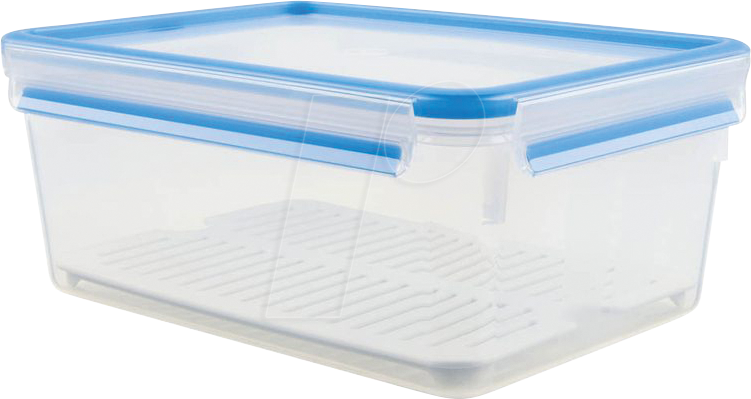 EMSA 512888 - EMSA Frischhaltedose CLIP & CLOSE blau 3,7 l