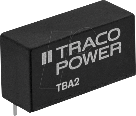 TBA 2-2422 - DC/DC-Wandler TBA 2, 2 W, 12 V, 80 mA, SIL-7