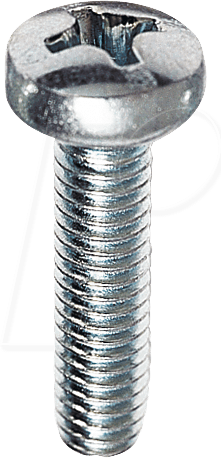 Thumbnail - SKL M4X10-50 - PAN Head Schrauben, Kreuzschlitz, PZD, M4, 10mm, 50 Stück