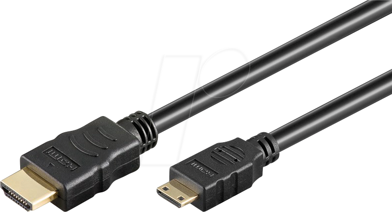 GOOBAY 74430 - HDMI A Stecker > Mini C Stecker, 8K 60 Hz, 2 m