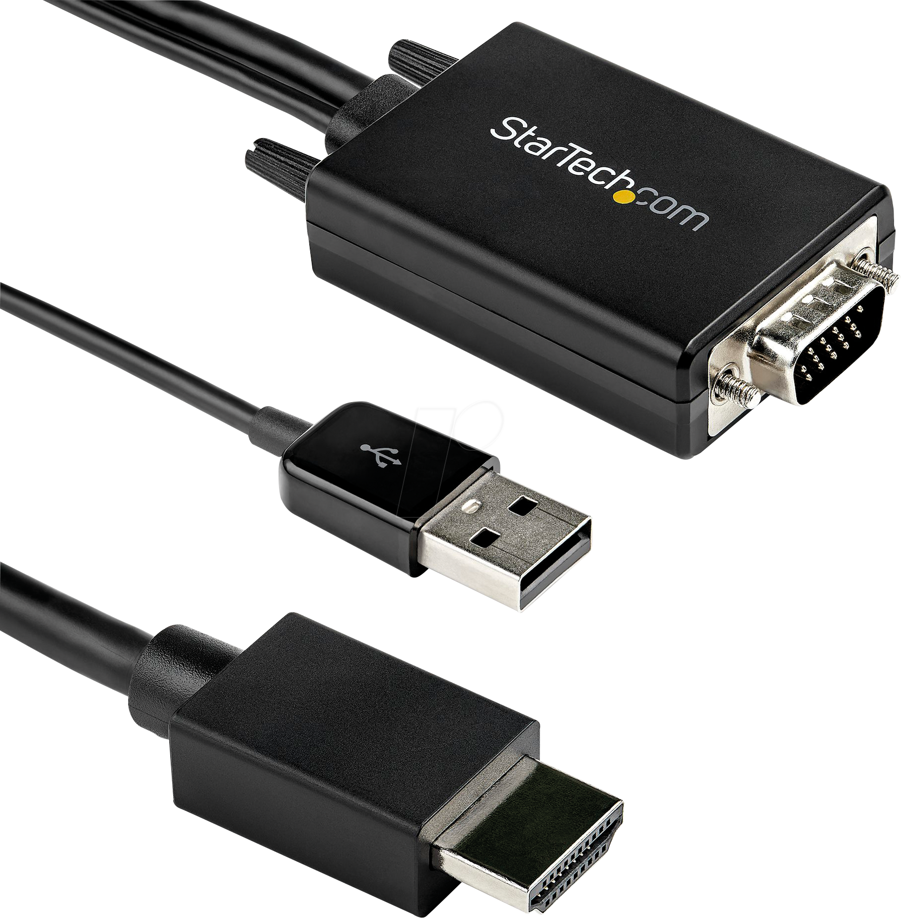 ST VGA2HDMM2M - VGA auf HDMI A Stecker, USB Audio, 1920 x 1200, 2 m
