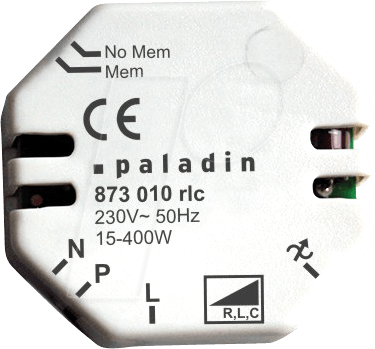 PALADIN RLC - Universaldimmer für R,L,C Lasten, Unterputz