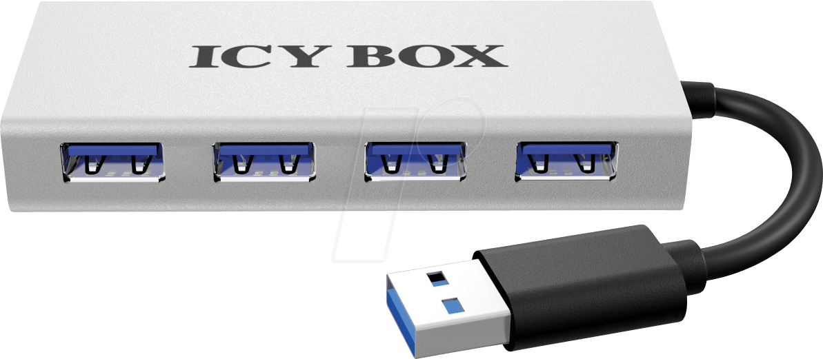 ICY IB-AC6104 - USB 3.0 HUB 4 Port, passiv