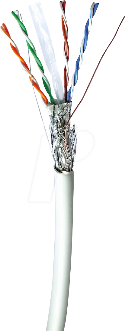 N CCBG8528GY305S - Cat.6 Netzwerkkabel, S/FTP, grau, 305 m