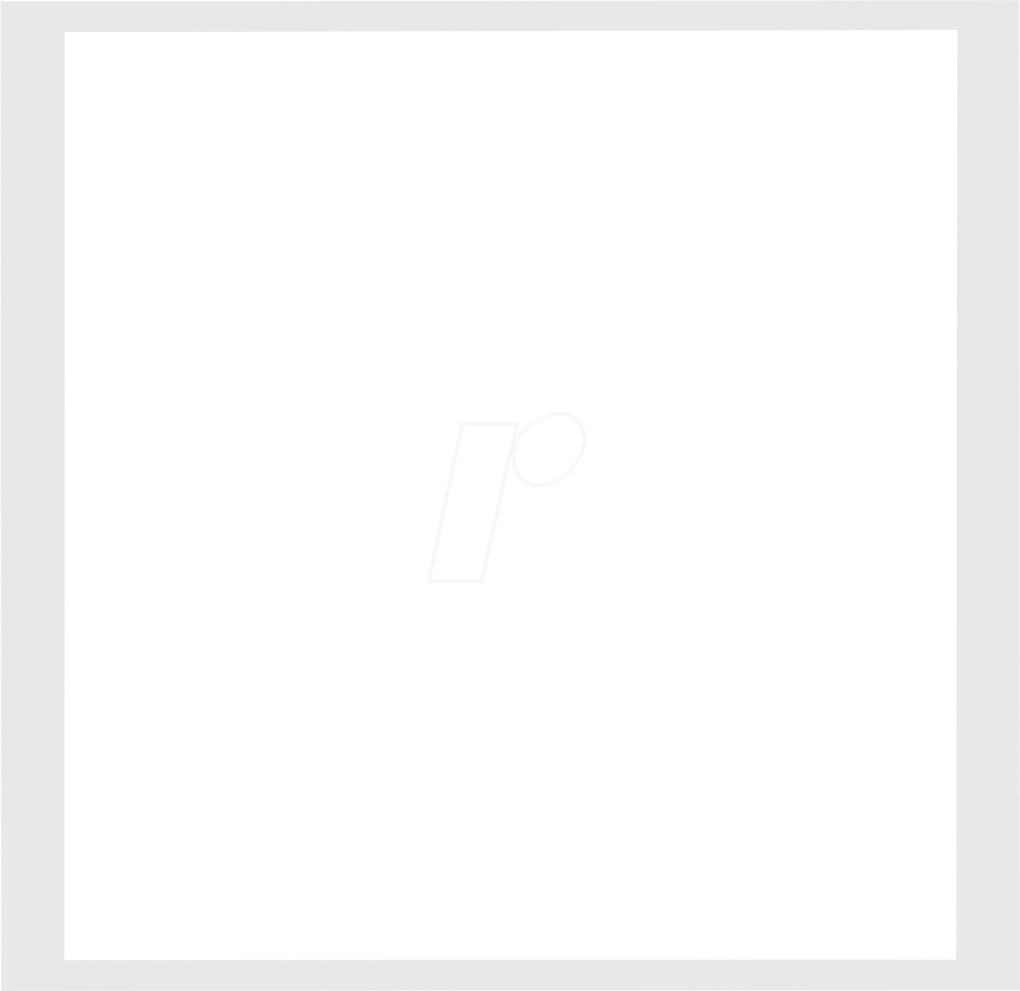 BLULAXA 48514 - Einbaurahmen für LED Panel 295 x 295 mm