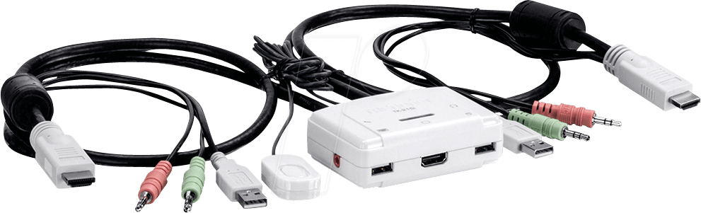 TRN TK-215I - 2-Port HDMI KVM Switch