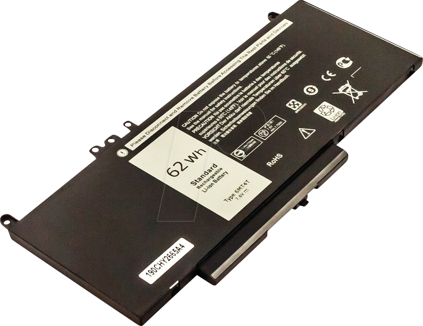 AKKU 53902 - Notebook-Akku für DELL, Li-Po, 8155 mAh