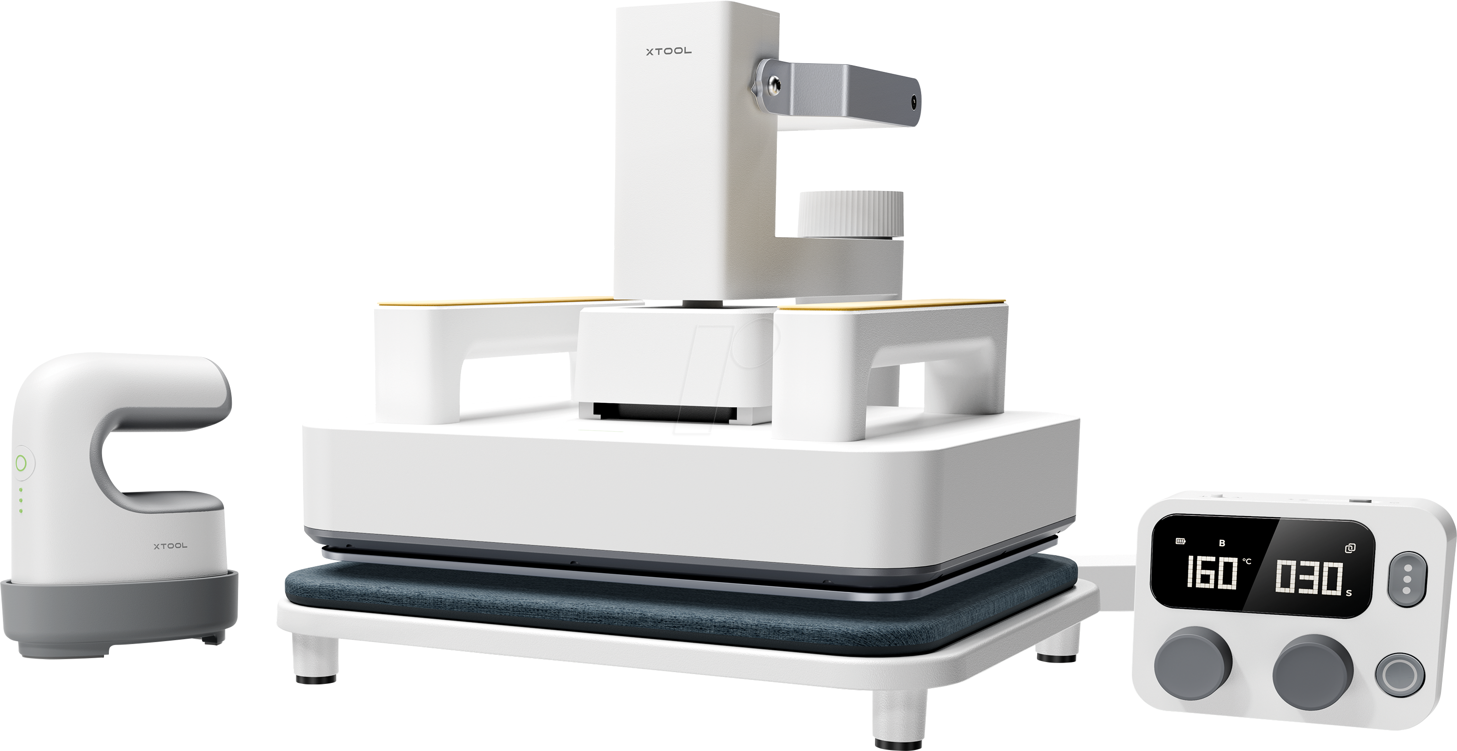 XT P5010328 - Transferpresse, Bundle, Smart Press, weiß