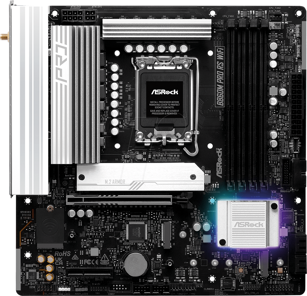 ASR 90MXBRQ0 - ASRock B860M Pro RS WiFi (1851)