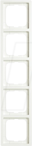 EL BJ 1725-884K - future® linear-Abdeckrahmen, 5-fach Rahmen