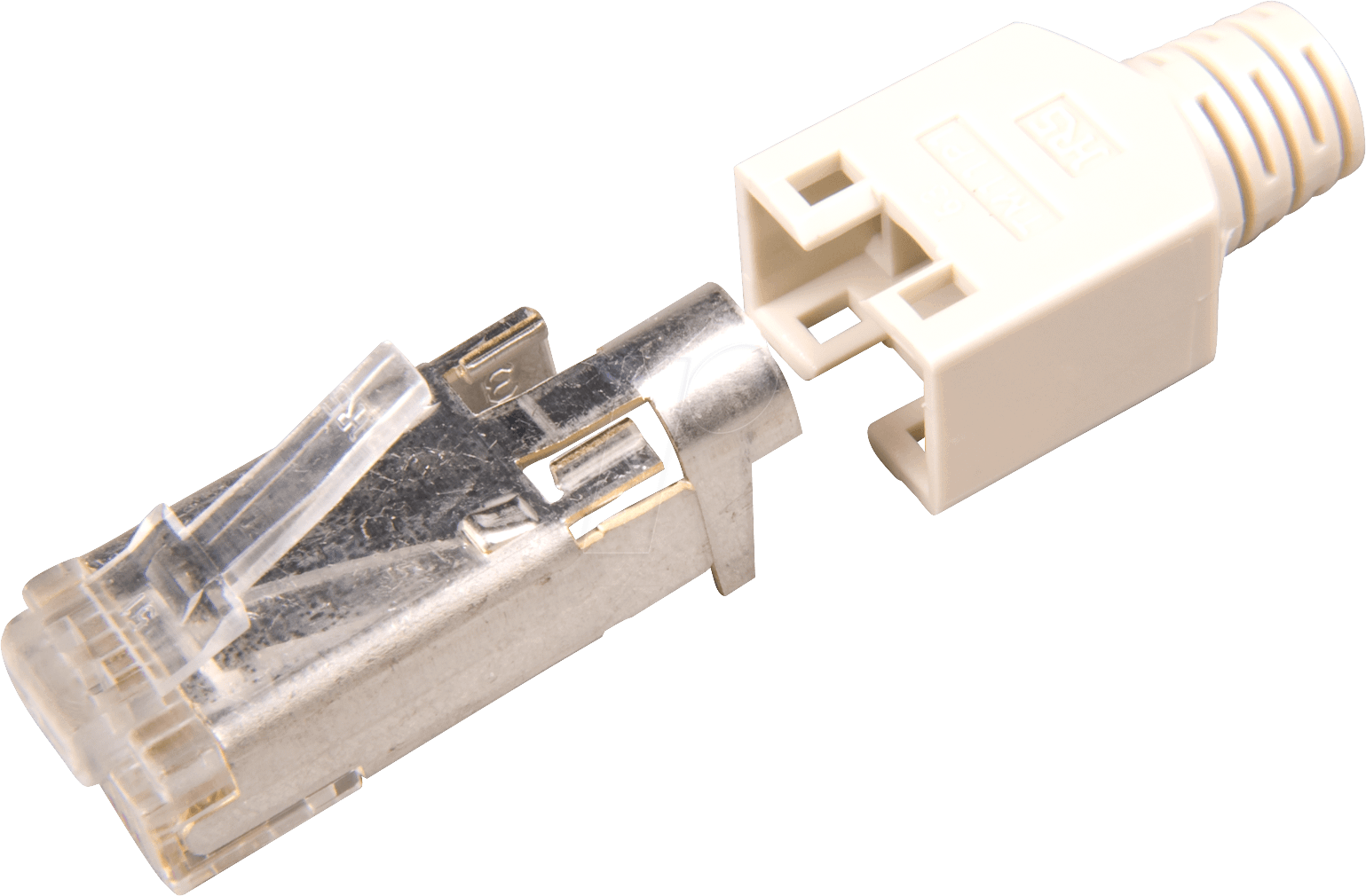 Thumbnail - HIROSE BG - RJ45 Hirose Stecker Cat-5e, TM11, beige