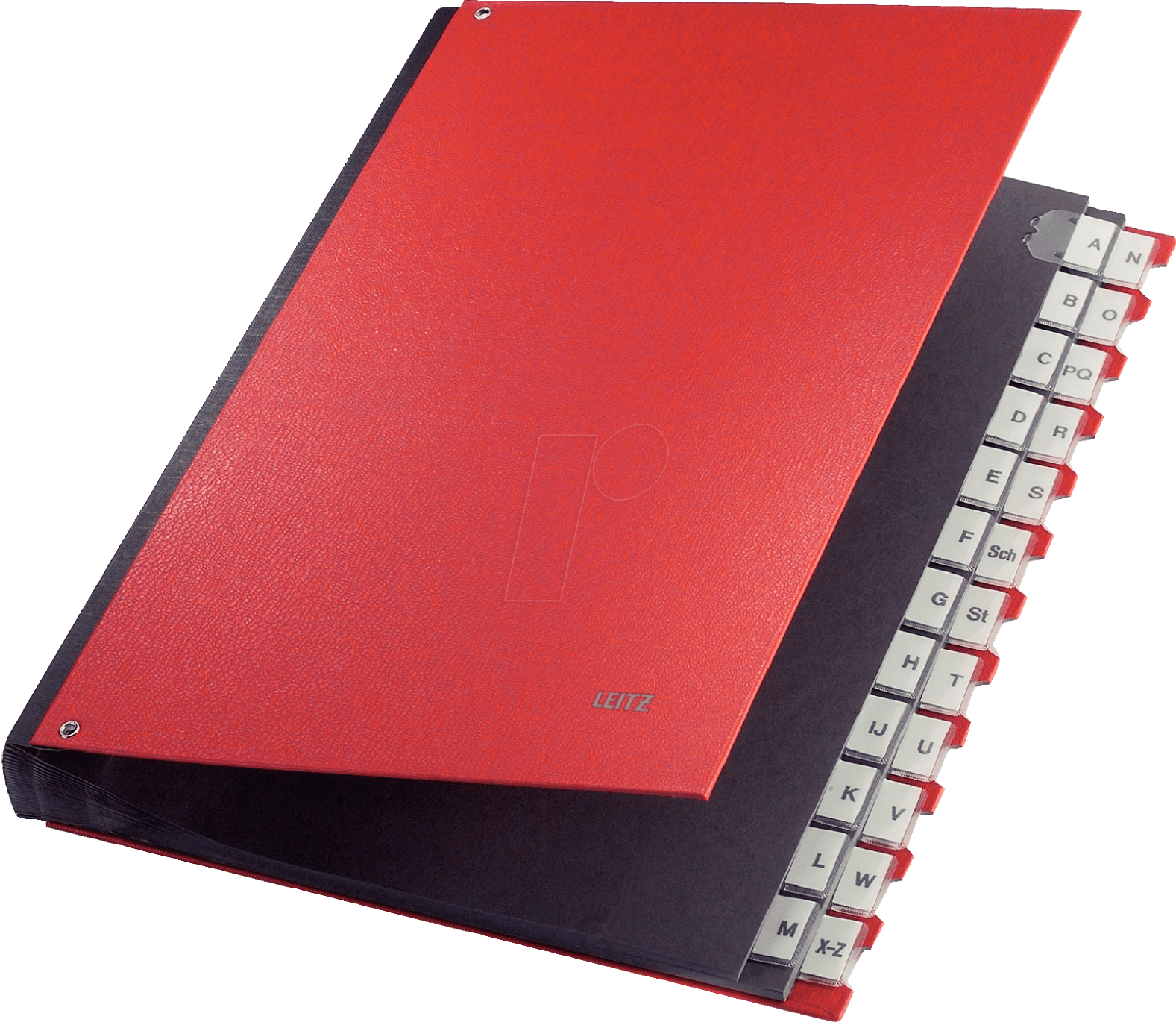 LEITZ 59240025 - Pultordner A-Z PP, rot