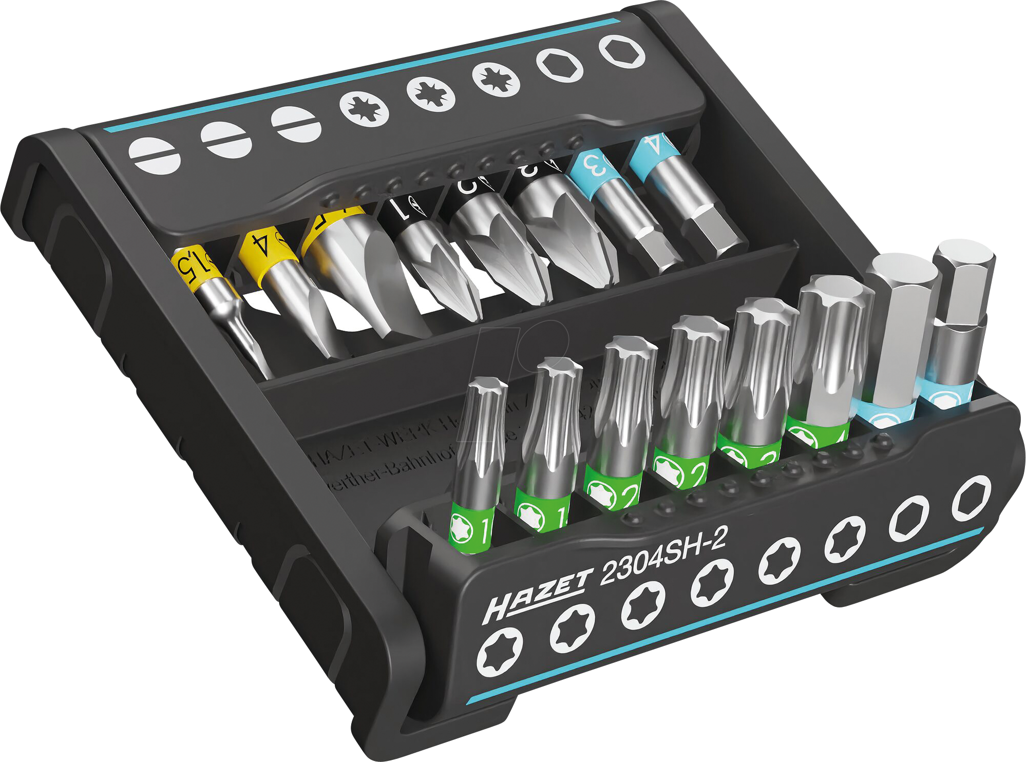 HZ 2304SH-2 - Steckschlüsselsatz Smart Holder, 16-teilig