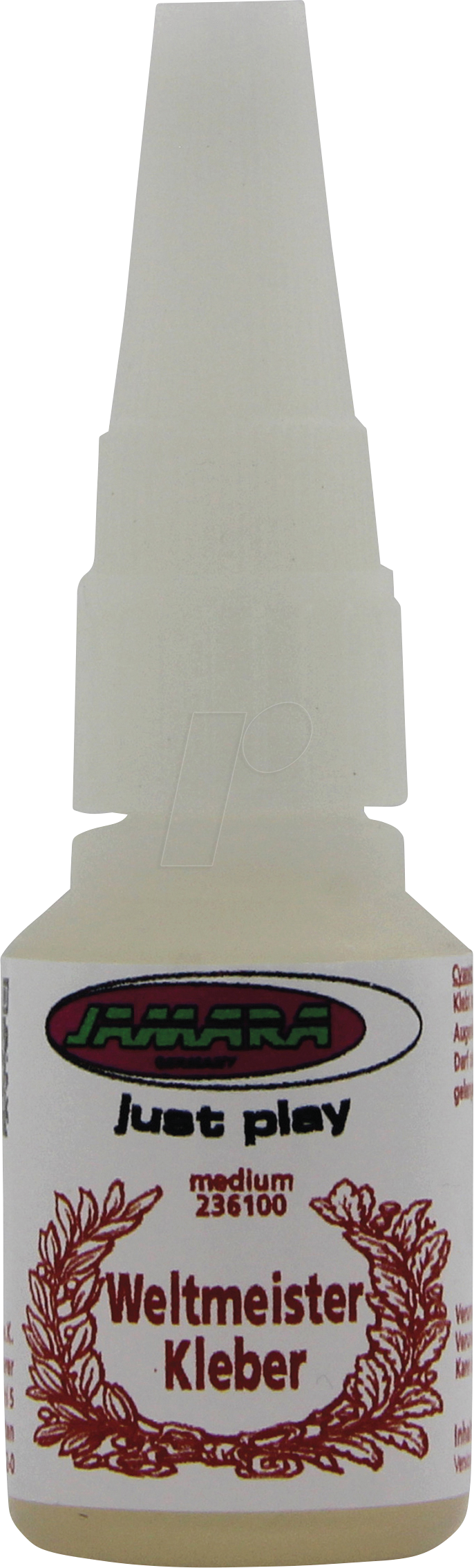 JAMARA 236100 - Sekundenkleber Weltmeister 20g medium