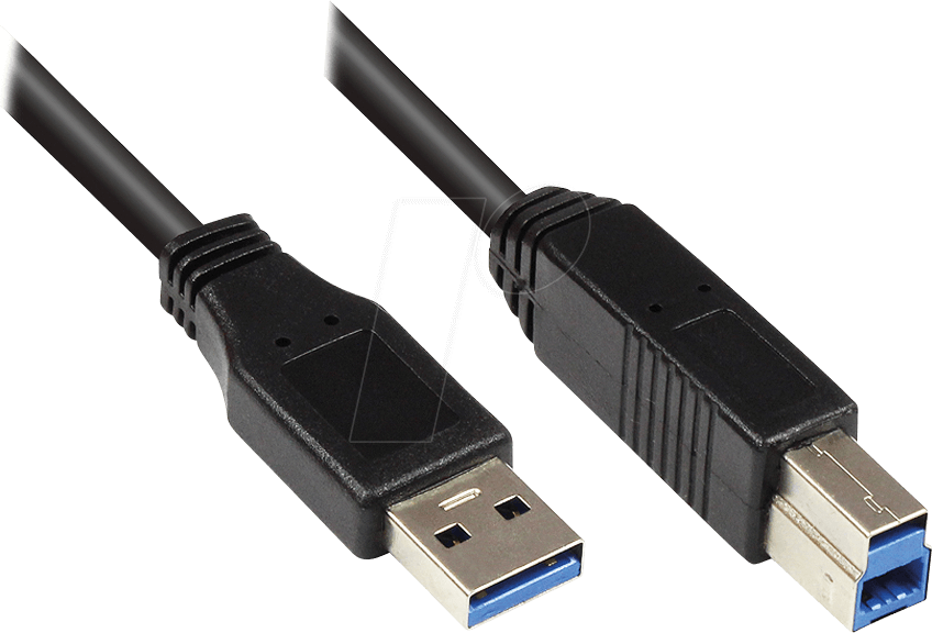 GC 2710-S005 - USB 5 Gb/s Kabel, A Stecker auf Stecker B, 0,5 m