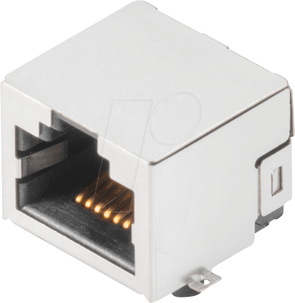 CAT5E S1U 0.9N4N - RJ45 Buchse 90°, SMD Cat.5e