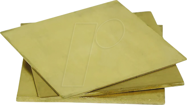 MAKERA 11241 - CNC, Messingblech, 1 mm, 100 x 100 mm