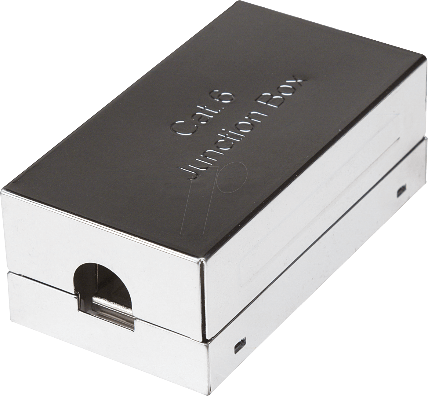 INT 512381 - Cat6 Verbindungsbox, FTP, Silber