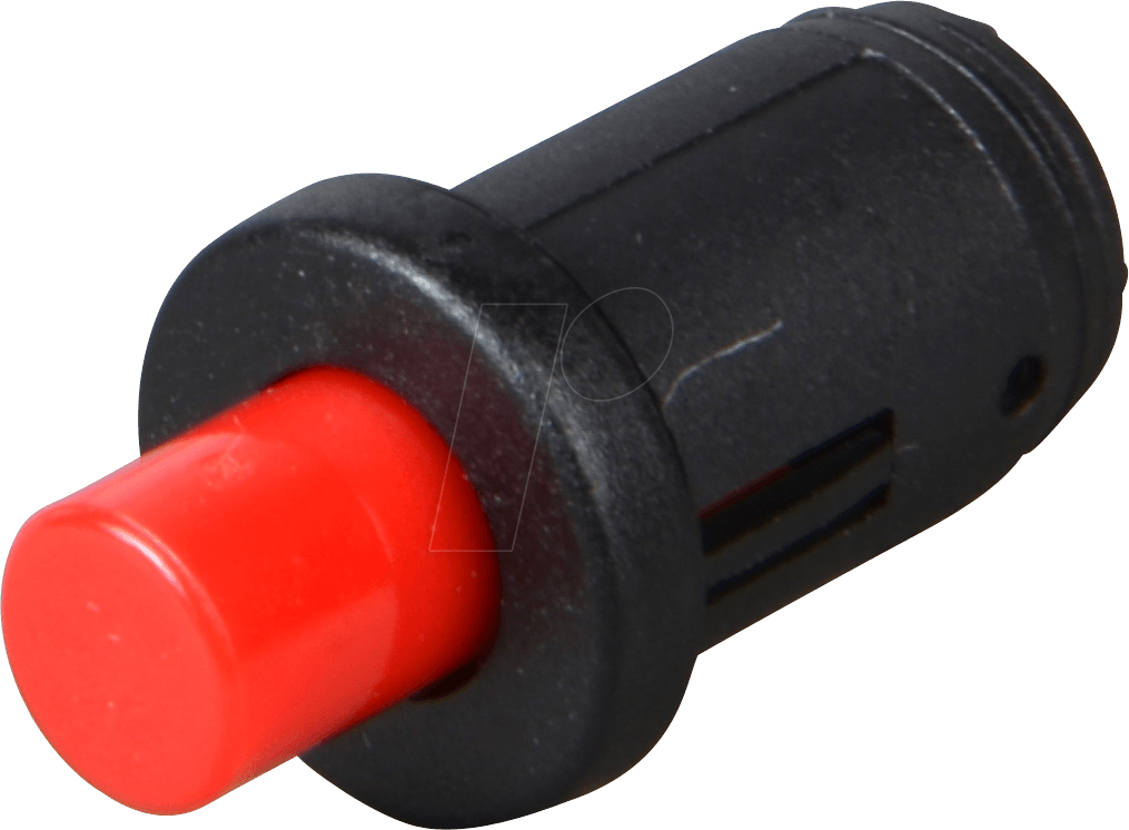 S 9151 RT - Druckschalter, 0,2A-60VDC, 1x Ein, unbeleuchtet, rt