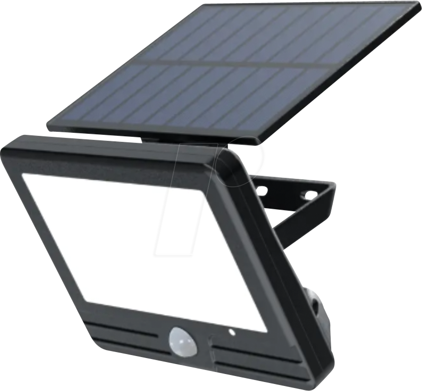 LUXULA SO700125 - Solar Wandleuchte, 3 W, 300 lm, 4000 K, Sensor, IP54