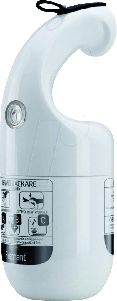 FIREPHANT WS - Feuerlöscher Housegard Firephant 1 kg, weiß