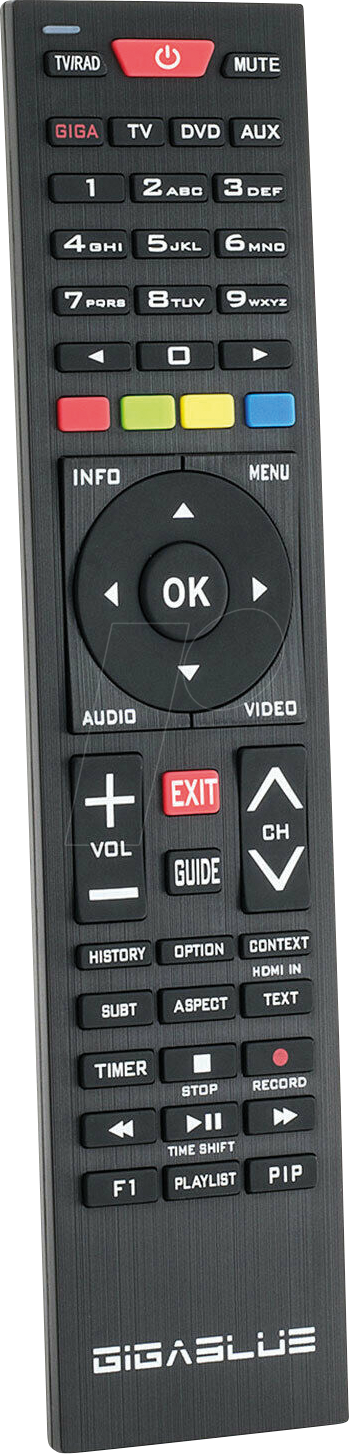 GBL RCUGGB/001V2 - Gigablue Universal-Fernbedienung