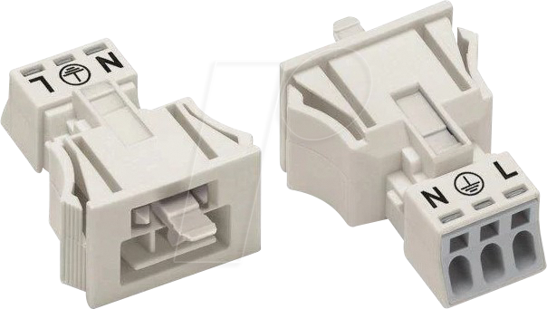 WAGO 890-733 - WINSTA® MINI, Stecker 3-pol, Snap-In