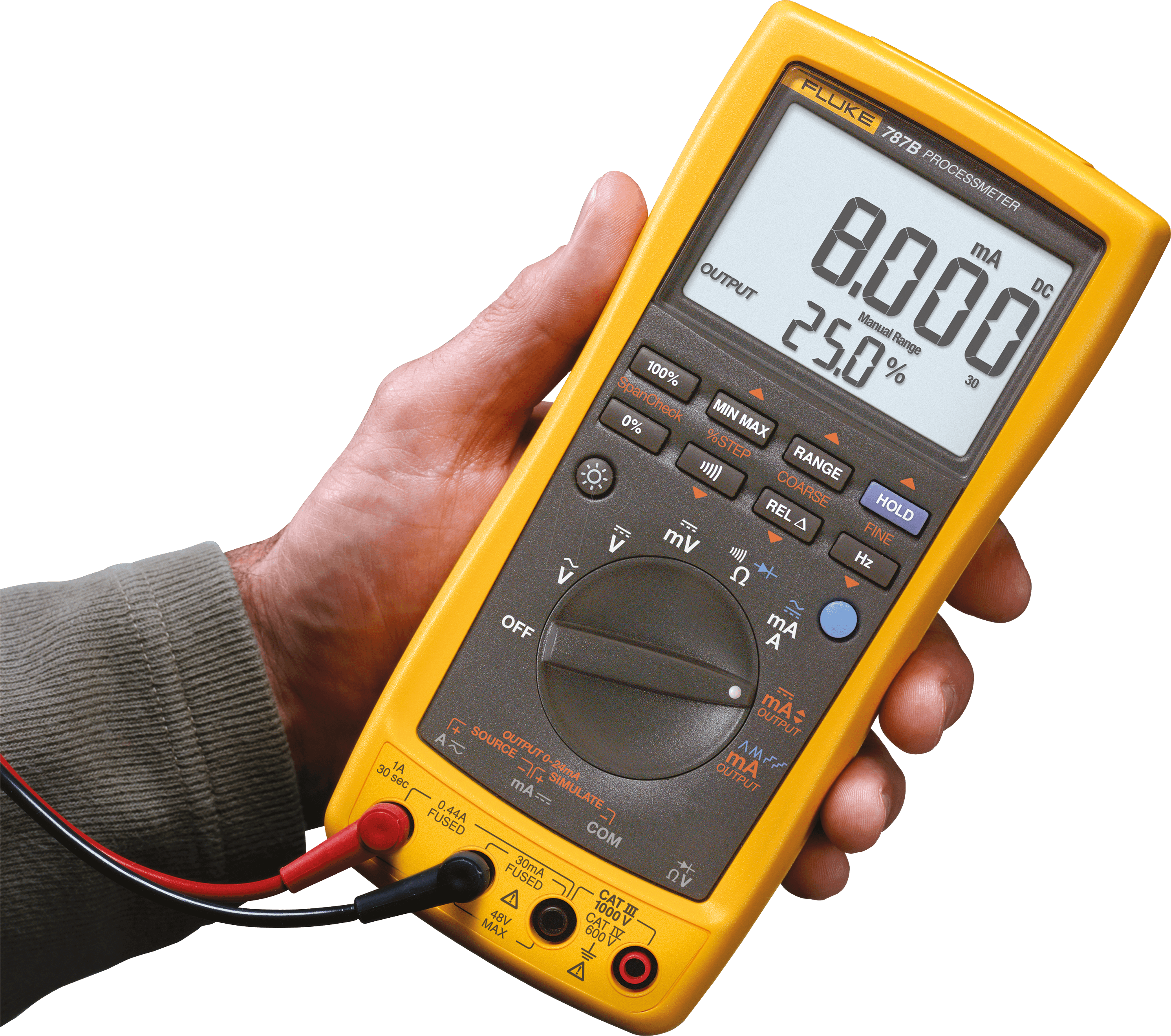 FLUKE 787B - Kalibrator mit integriertem Digital-Multimeter, ProcessMeter 787