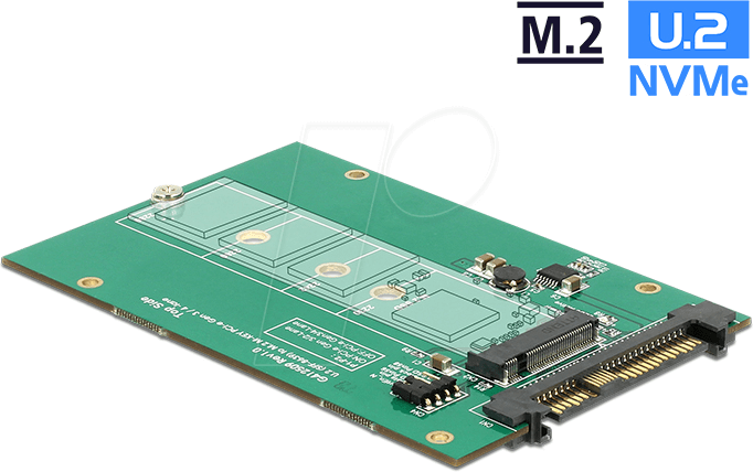 DELOCK 62696 - Konverter U.2 SFF-8639 > M.2 NGFF NVMe Key M