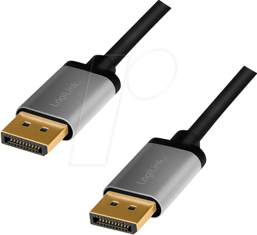 LOGILINK CDA0102 - DisplayPort 1.2 Kabel, 4K 60 Hz, 3,0 m