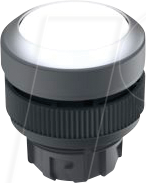 RAFI 30.240.0210 - RAFIX 22 QR, Leuchtdrucktaster, Blende flach, Bund rund, tastend