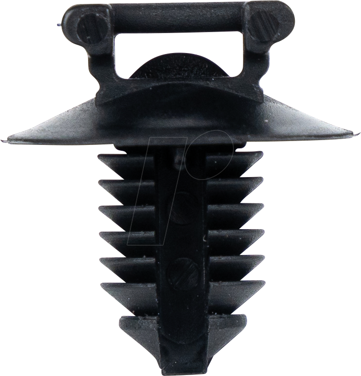 LFC 1 OK - Lochclips mit Lamellenfuß - LFC 1 - Ohne Kabelbinder